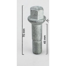 M14x1.5x45 HEX 17 mm Sphere Wheel bolt