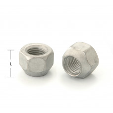 M12x1.5x17 HEX 19 mm Conus Wheel nut open head