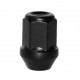 M14x1.5x34 hex19 cone wheel nut (black)