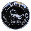 Scorpion 3D wheel cap stickers