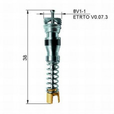 Valve stem core for industrial tires (long)