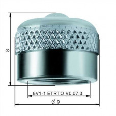 Valve cap metal