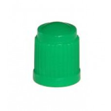 Valve cap plastic (green)