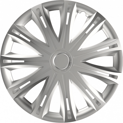 Rhino Automotive© 13 Spark Silver Car Wheel Trims Cover Hub Caps X4 RW0709